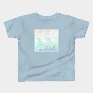 Curly Waves Kids T-Shirt